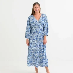 Amaranth Blue Everywhere Dress