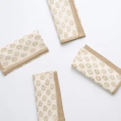 Anika Beige Napkin | Set of 4