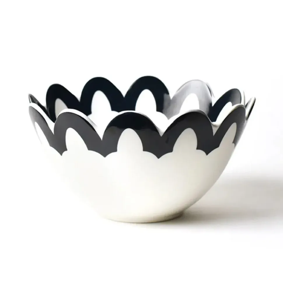 Coton Colors Arabesque Scalloped Bowl