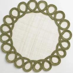 Fern Woven Doodles Placemat | Set of 4