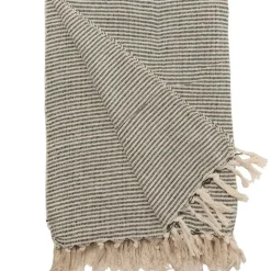 Forest Green Woven Throw