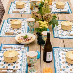 Gaya Teal & Marigold Placemat | Set of 4