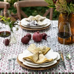 Golden Triangle Napkin | Set of 4
