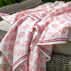 India Hicks Home Carnation Blush Table Runner