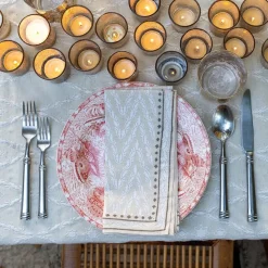 India Hicks Home Chevron Napkins | Set of 4