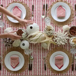 India Hicks Home Pageant tablecloth