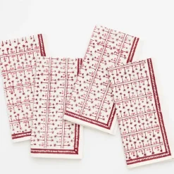 India Hicks Home Palm Avenue Blush Napkin | Set of 4