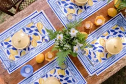 Mod Lemon Placemats | Set of 4