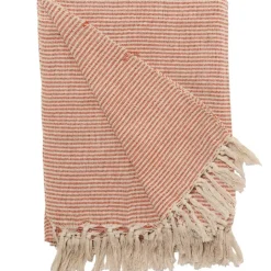 Persimmon Woven Throw