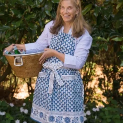 Pom Buti Denim Apron
