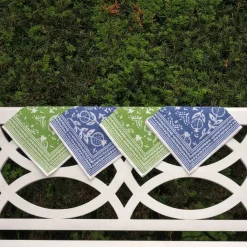 Pomegranate Blue Napkin | Set of 4
