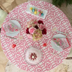 Rose Bamboo Tablecloth