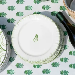 Ruffled Green Salad Plate | Set of 2