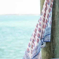 Sagar Red & Blue Tablecloth