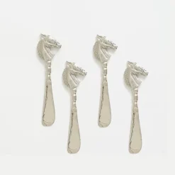 Silver Horse Cheese Knives | Set of 4