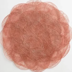 Terracotta Woven Cloud Placemat | Set of 4