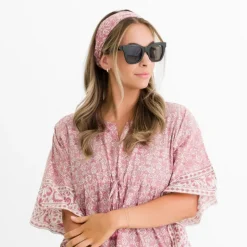 Tulip Sundial Mauveglow Headband